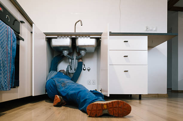 Professional Leak Detection technician working in Bolton, NC
